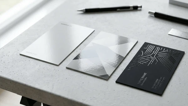 Print finishing samples showing differences between coated paper stock, lamination, and spot UV coating. Print finishing samples showing differences between coated paper stock, lamination, and spot UV coating.